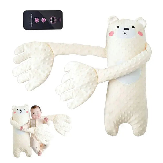 Snuggle Snooze Bear – Remote-Control Baby Sleep Plush Pillow